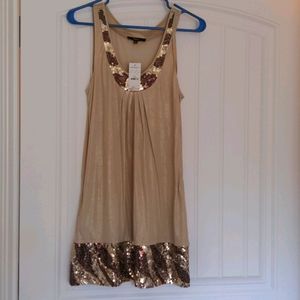 NWT Express Gold tank top